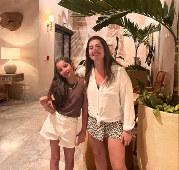 Soledad García en su viaje