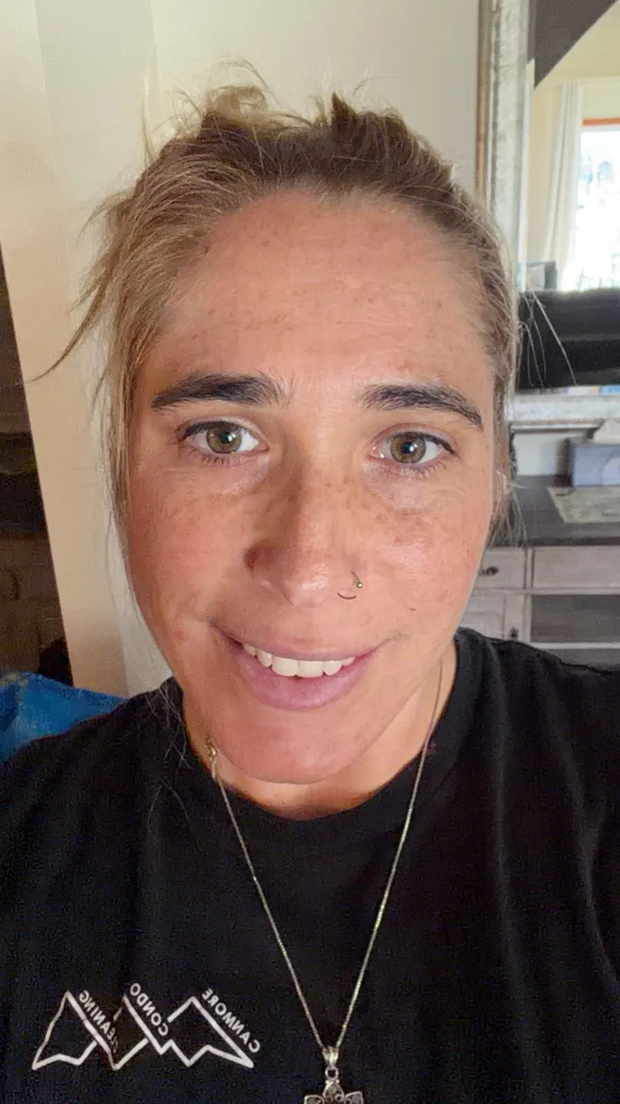 Rosario Squella en su viaje