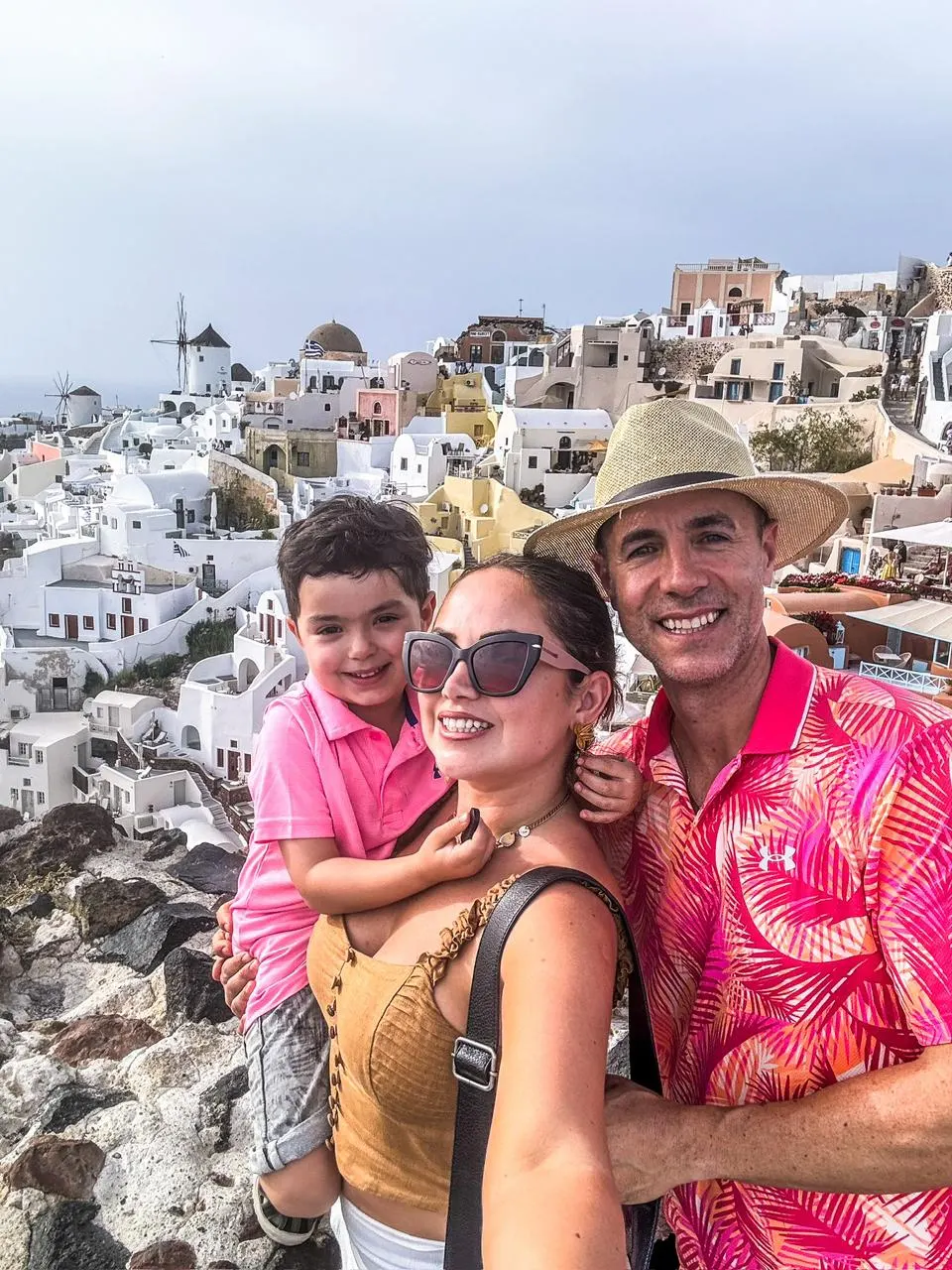 Carolina Serrano en su viaje