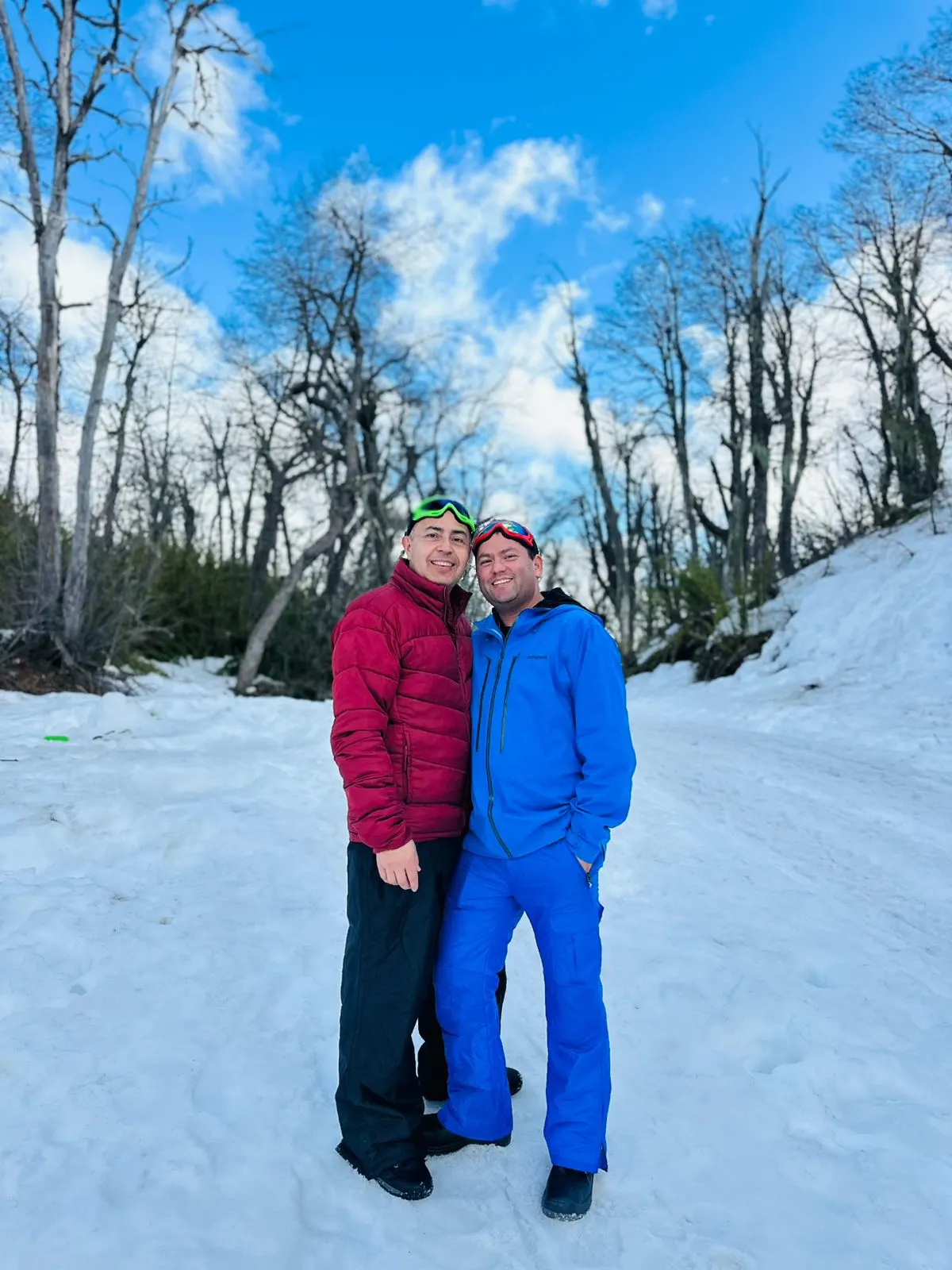 Francisco Riquelme en su viaje